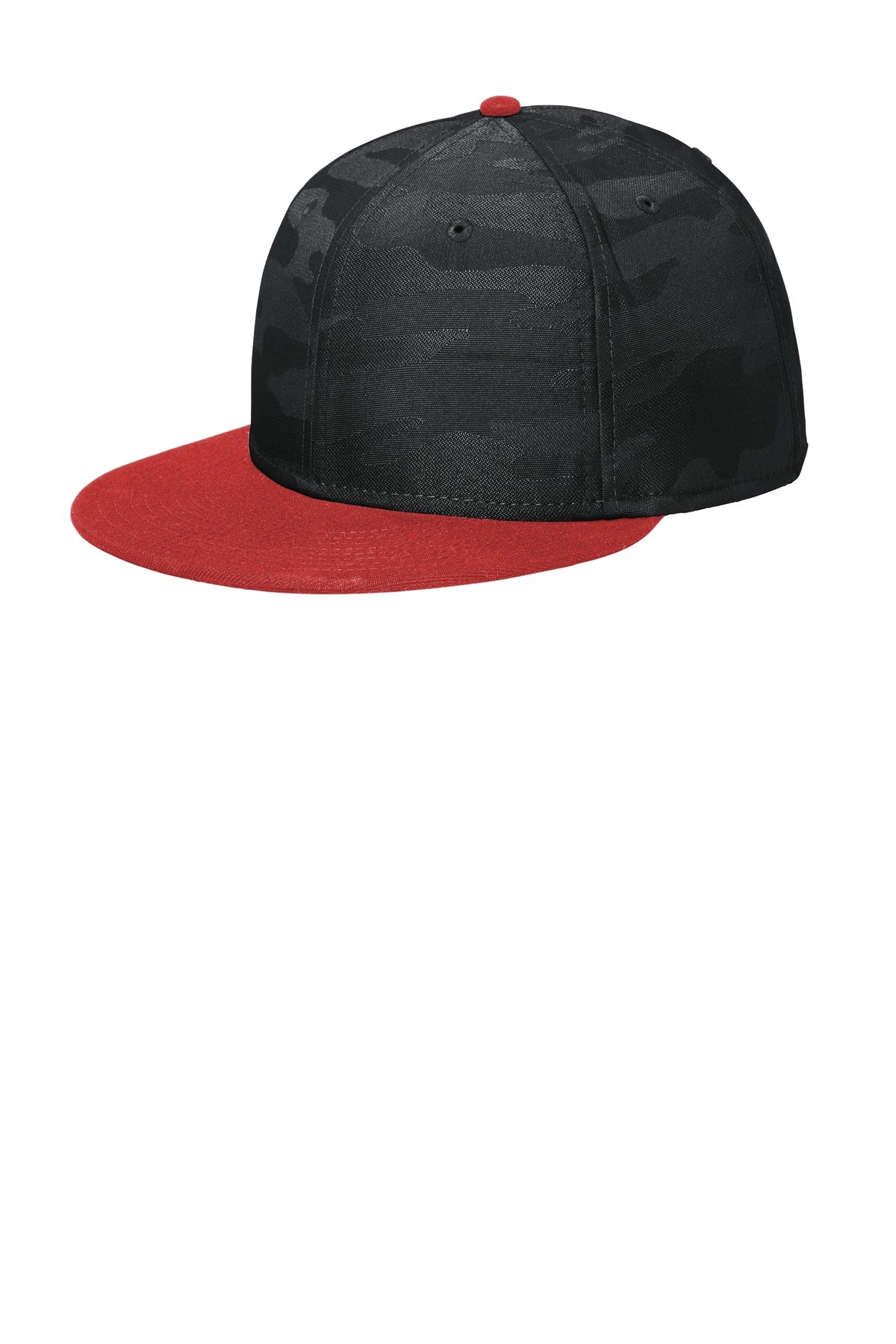 New Era Camo Flat Bill Snapback Cap NE407
