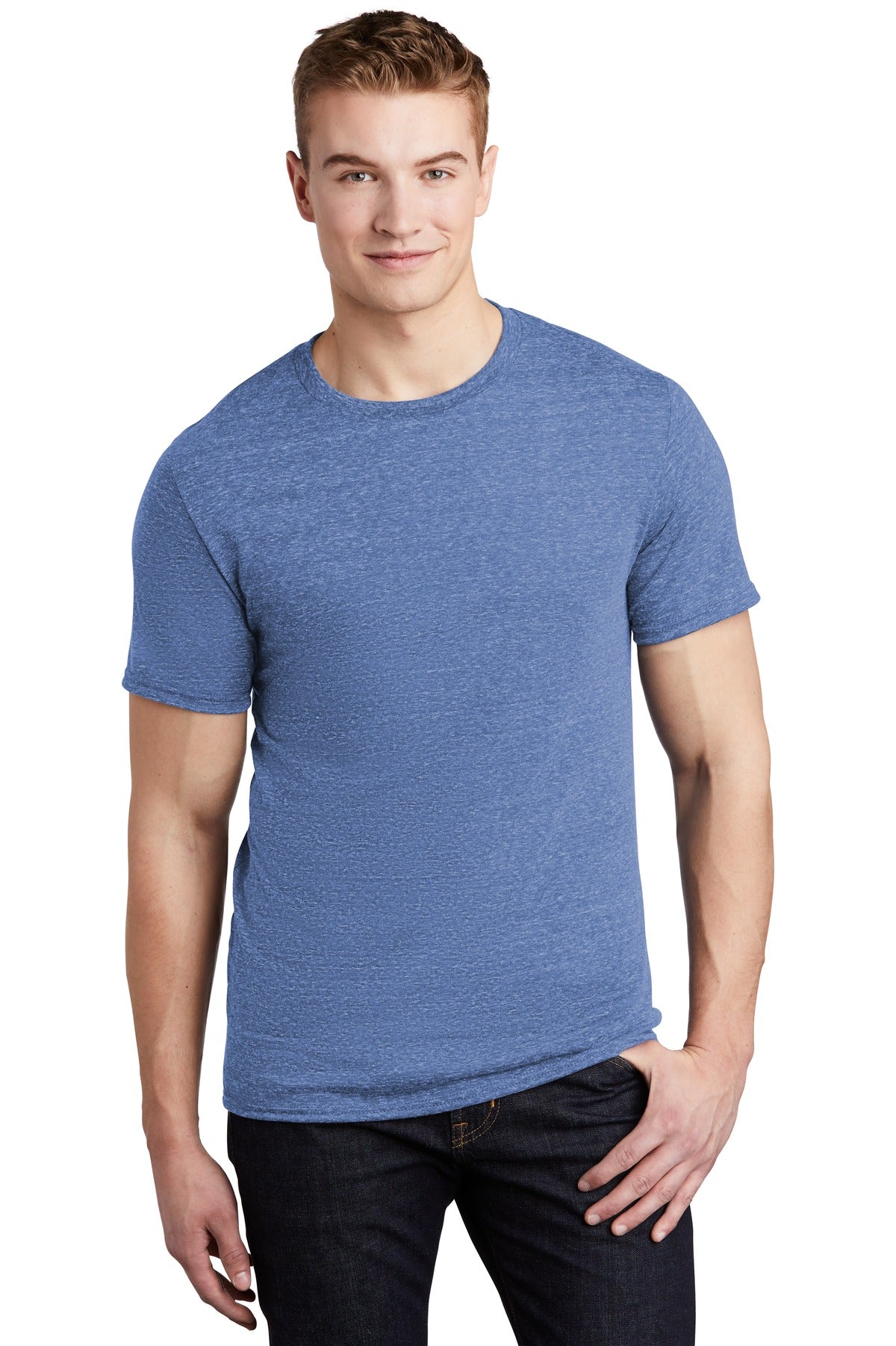 Jerzees Men's Snow Heather Jersey T-Shirt 88M