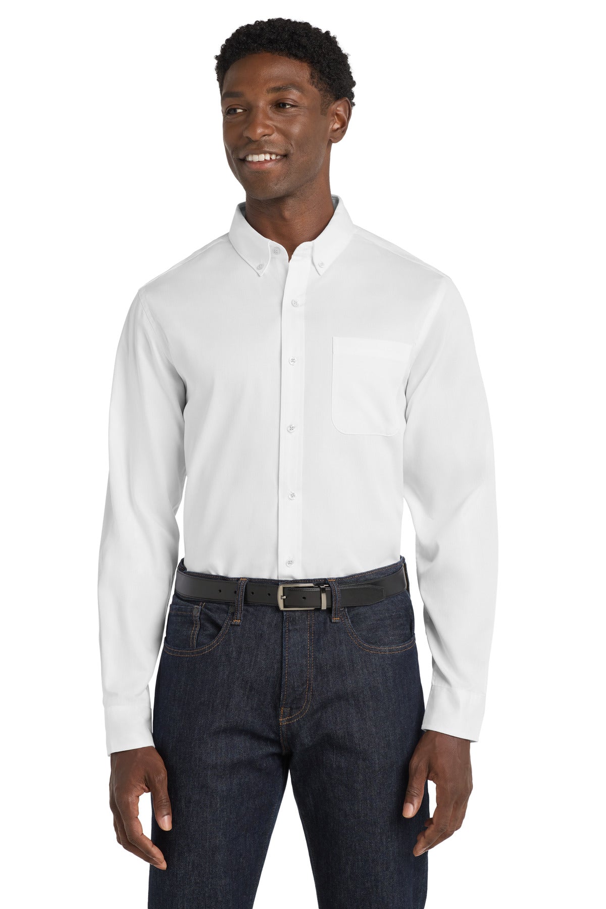 Port Authority Men's Long Sleeve SuperPro React Twill Shirt