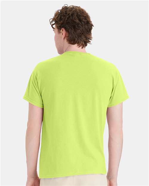 Hanes Men's EcoSmart 50/50 Cotton/Poly T-Shirt-5