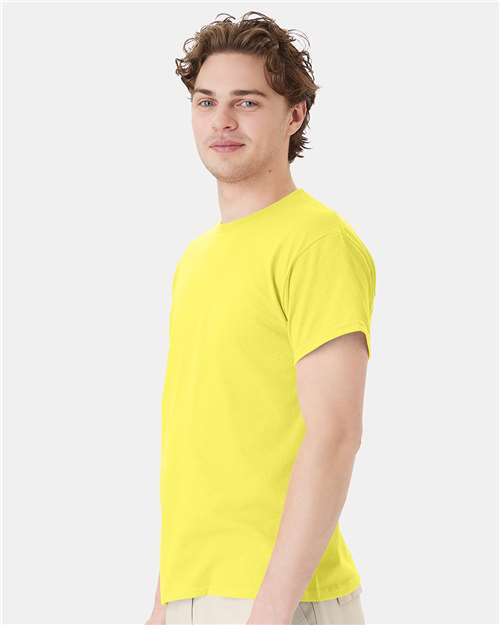 Hanes Men's EcoSmart 50/50 Cotton/Poly T-Shirt-4
