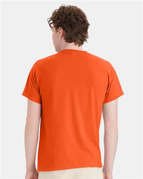 Hanes Men's EcoSmart 50/50 Cotton/Poly T-Shirt-5