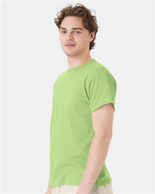 Hanes Men's EcoSmart 50/50 Cotton/Poly T-Shirt-4