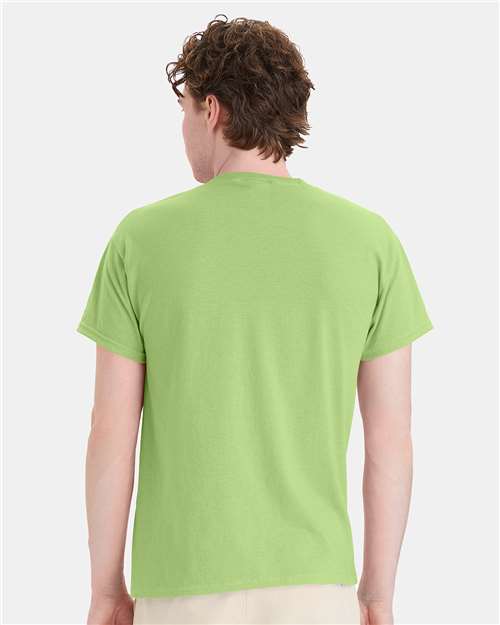 Hanes Men's EcoSmart 50/50 Cotton/Poly T-Shirt-5