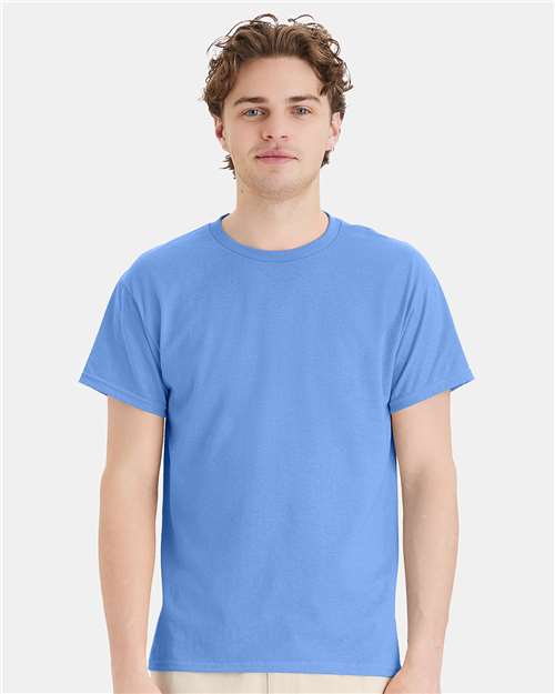 Hanes Men's EcoSmart 50/50 Cotton/Poly T-Shirt-3