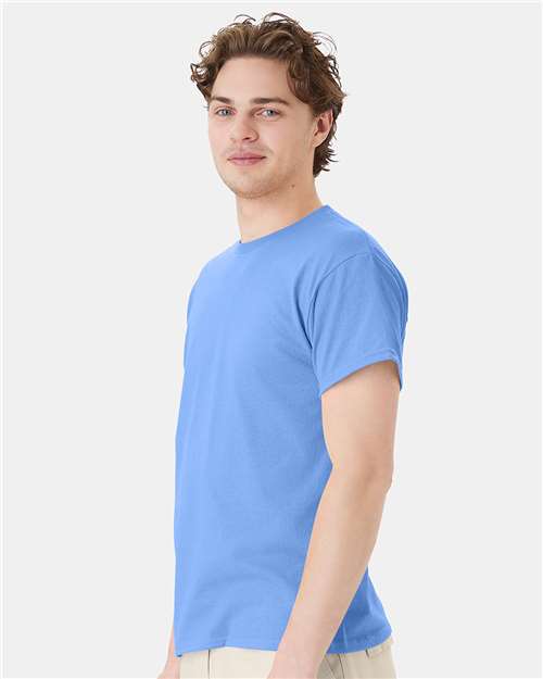 Hanes Men's EcoSmart 50/50 Cotton/Poly T-Shirt-4