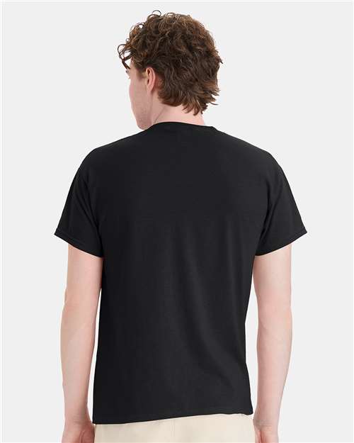 Hanes Men's EcoSmart 50/50 Cotton/Poly T-Shirt-5