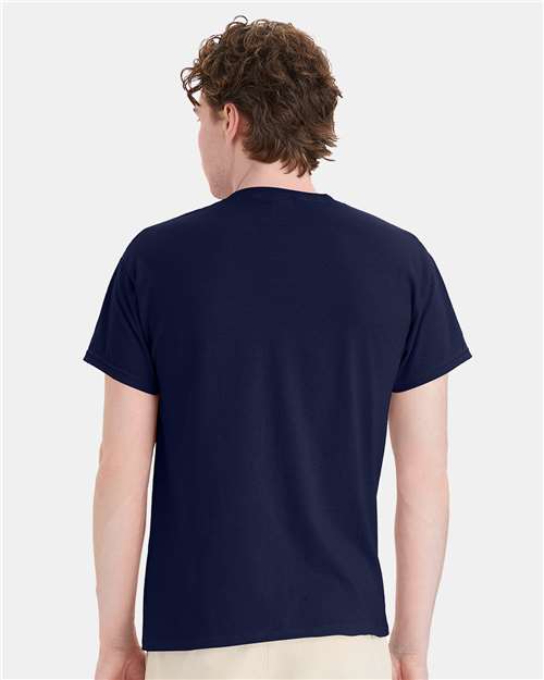 Hanes Men's EcoSmart 50/50 Cotton/Poly T-Shirt-5