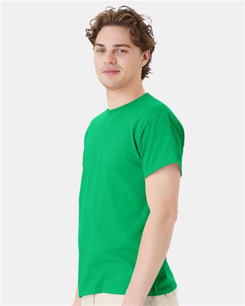 Hanes Men's EcoSmart 50/50 Cotton/Poly T-Shirt-4