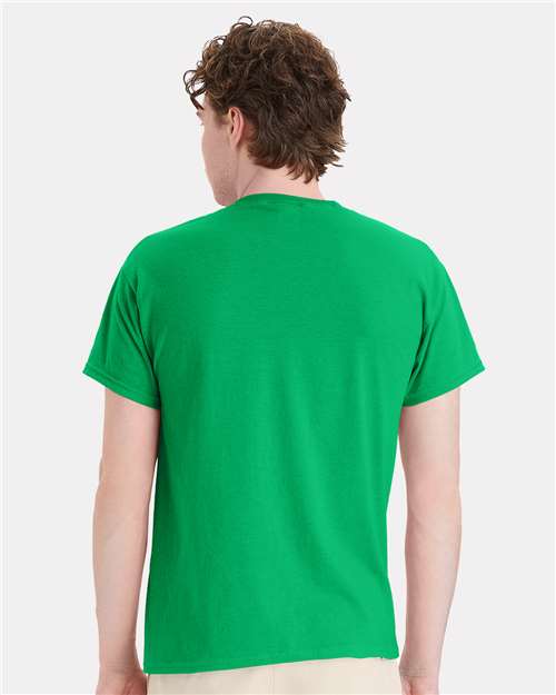 Hanes Men's EcoSmart 50/50 Cotton/Poly T-Shirt-5