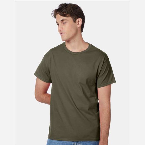 Hanes Men's Authentic T-Shirt-4
