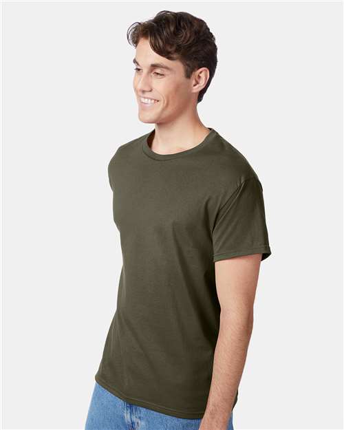 Hanes Men's Authentic T-Shirt-5