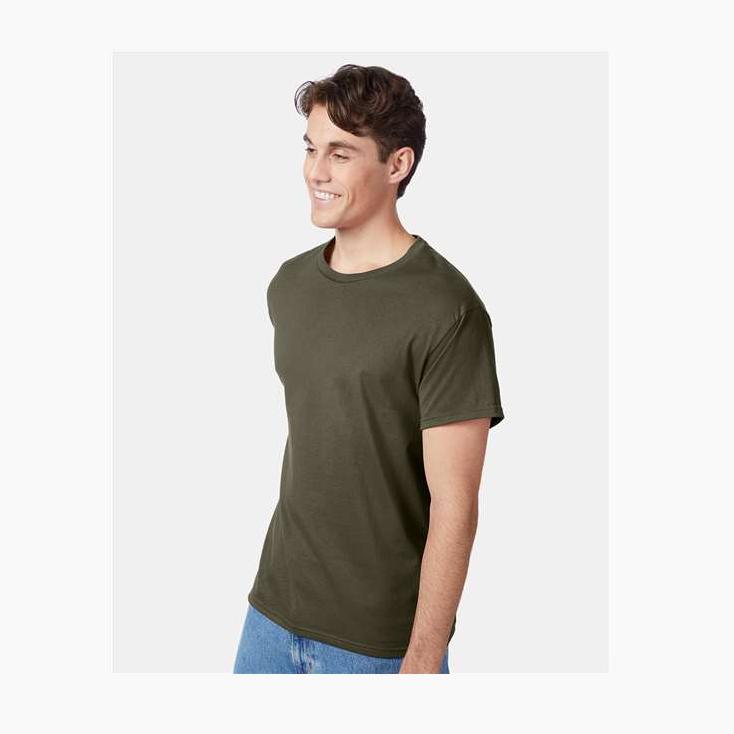 Hanes Men's Authentic T-Shirt-5