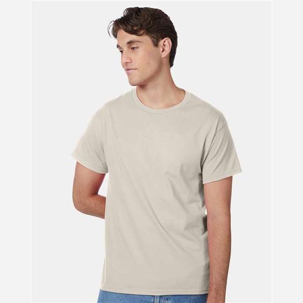 Hanes Men's Authentic T-Shirt-4