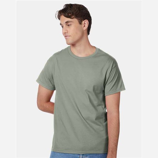 Hanes Men's Authentic T-Shirt-4