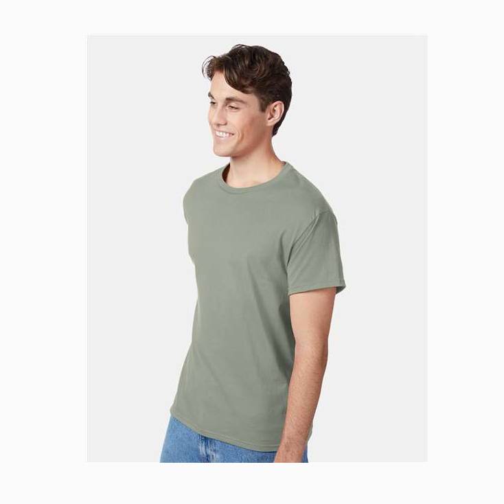 Hanes Men's Authentic T-Shirt-5