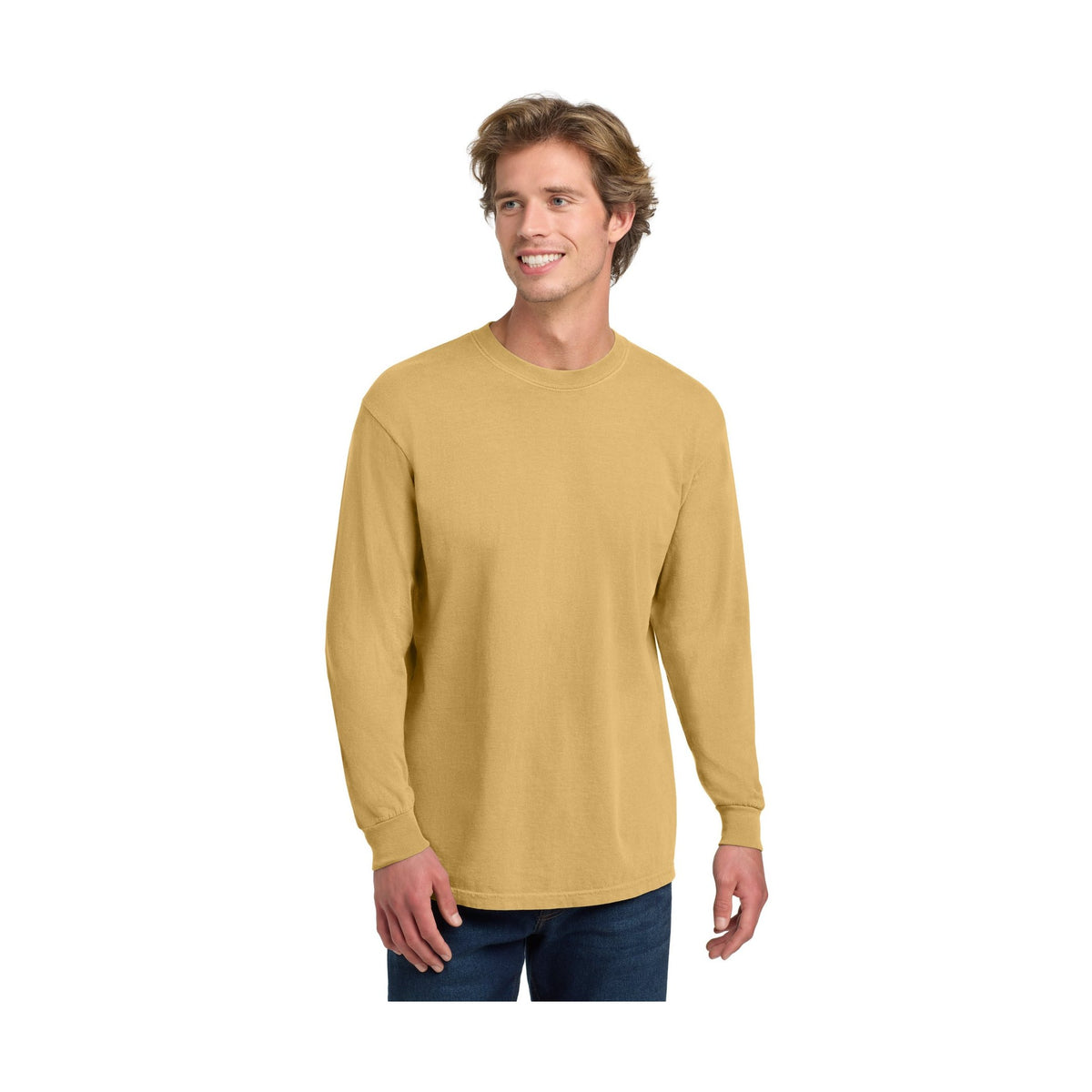 Comfort Colors Men's Heavyweight Ring Spun Long Sleeve Tee