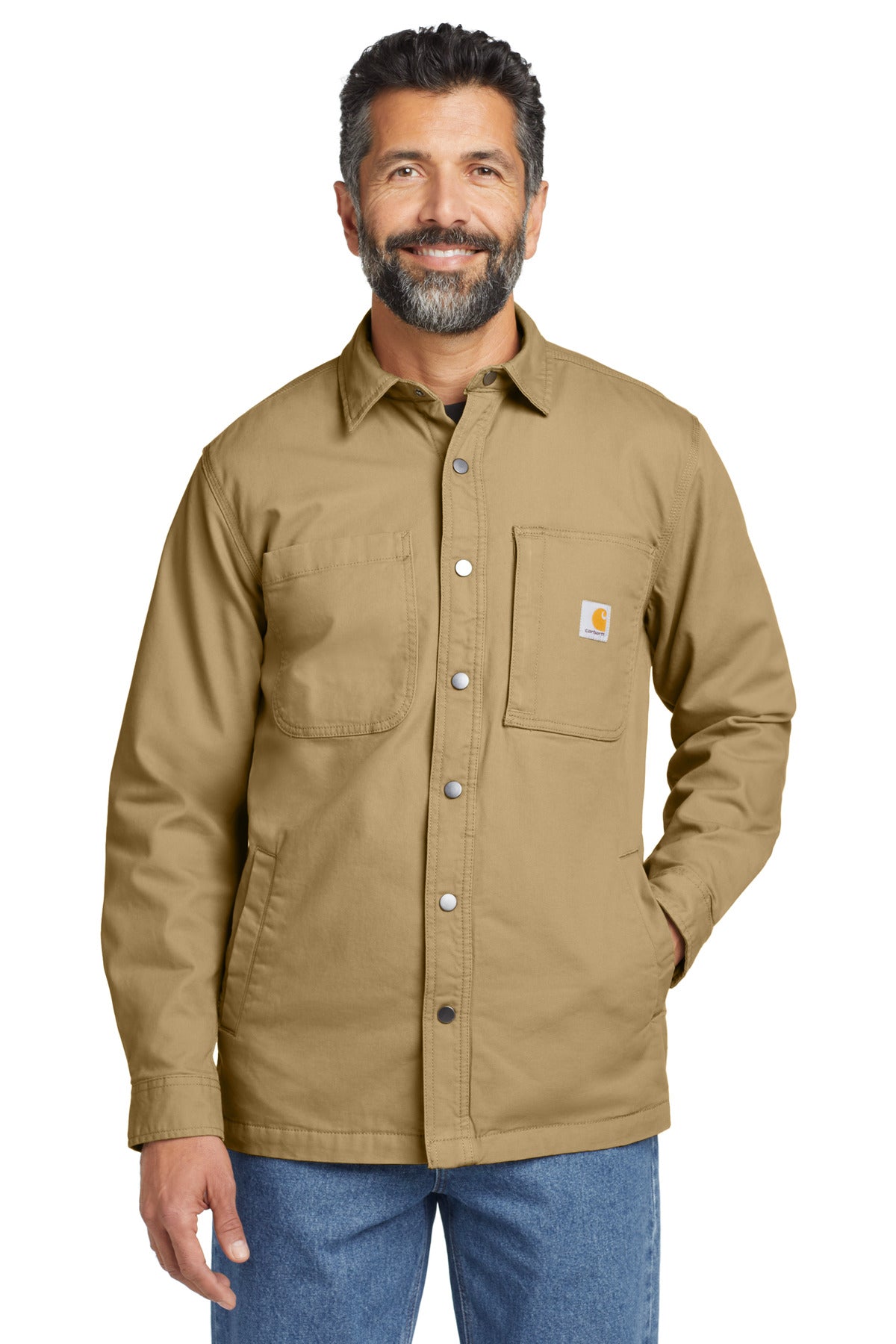Carhartt Men's Rugged Flex Fleece-Lined Shirt Jac CT105532