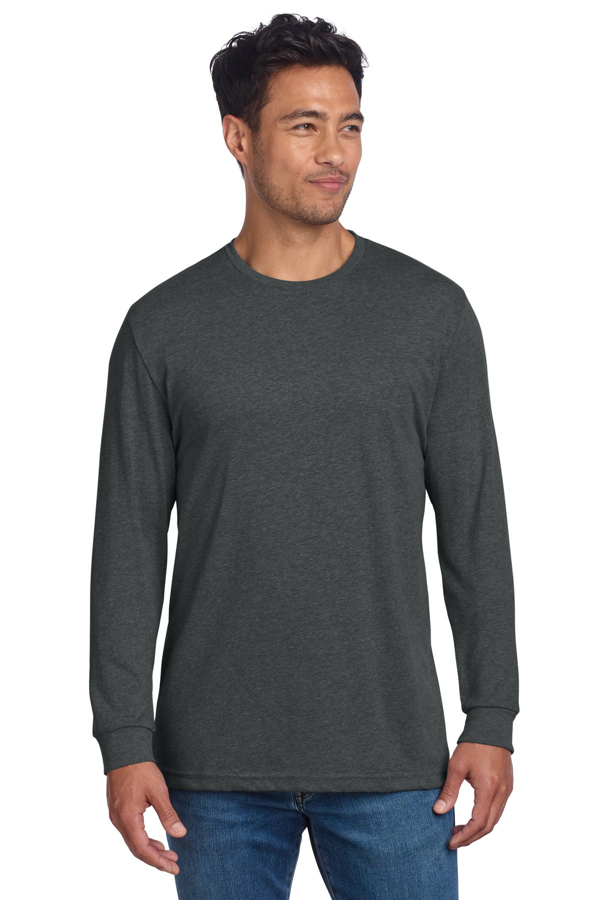 Next Level Apparel Men's CVC Long Sleeve Tee