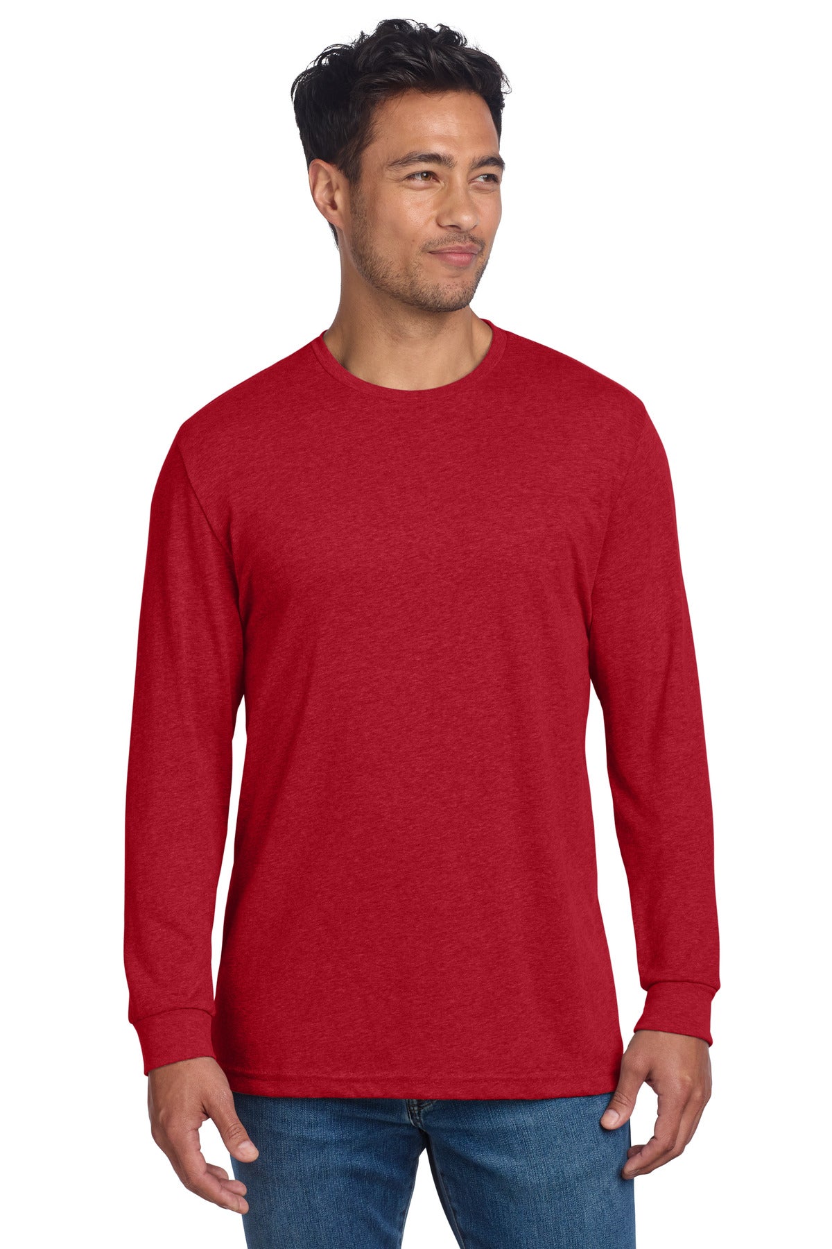 Next Level Apparel Men's CVC Long Sleeve Tee