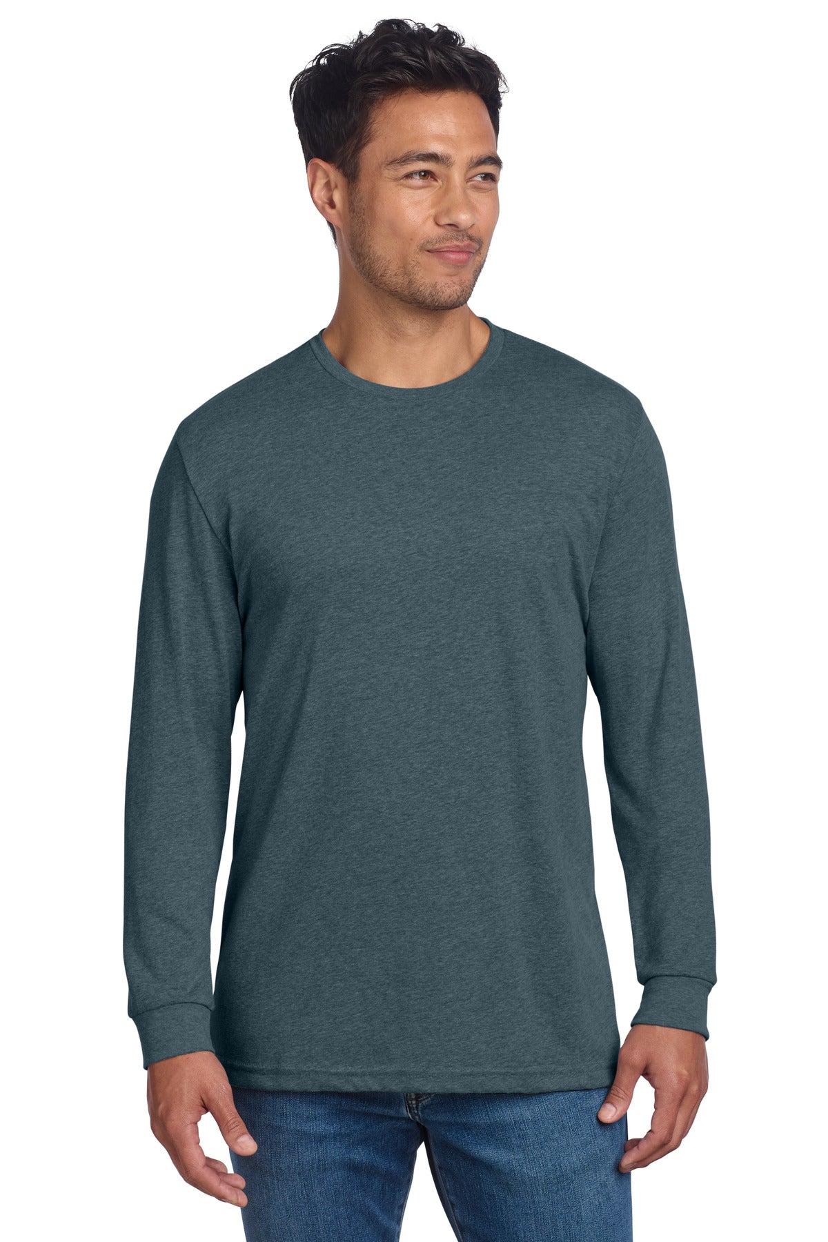 Next Level Apparel Men's CVC Long Sleeve Tee