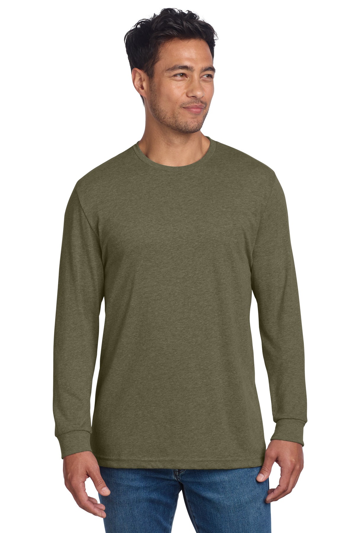 Next Level Apparel Men's CVC Long Sleeve Tee