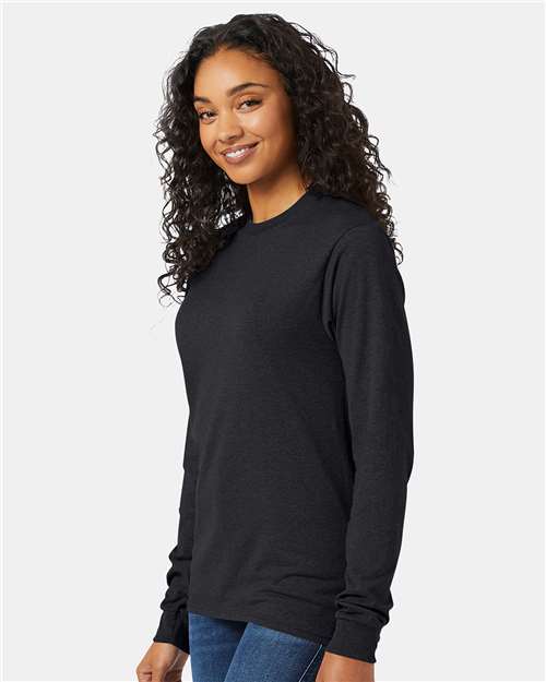 Hanes Men's Essential-T Long Sleeve T-Shirt-4