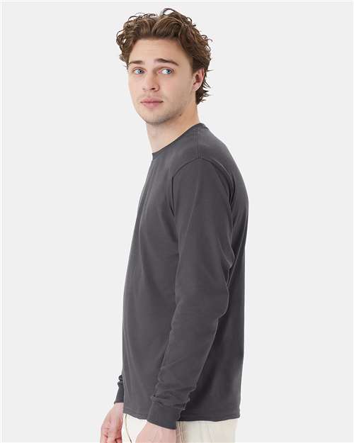 Hanes Men's Essential-T Long Sleeve T-Shirt-4