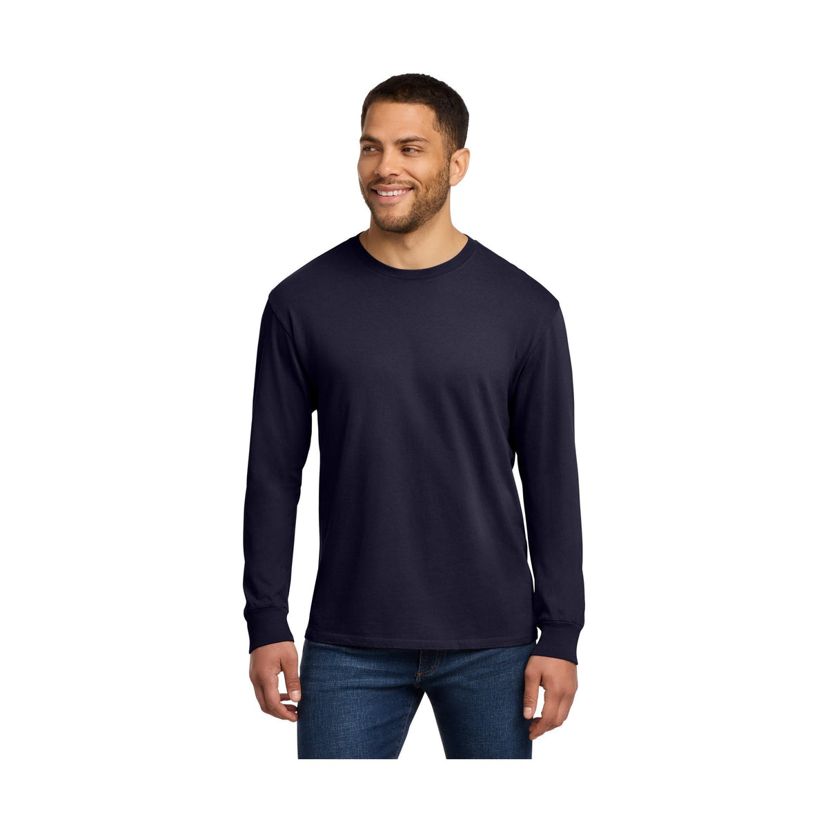 Port & Co Men's Beach Wash Garment-Dyed Long Sleeve Tee PC099LS