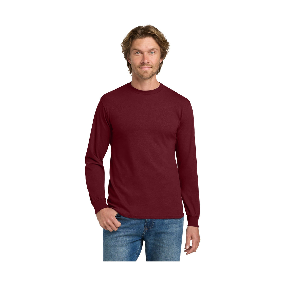 Gildan Men's Heavy Cotton Long Sleeve T-Shirt