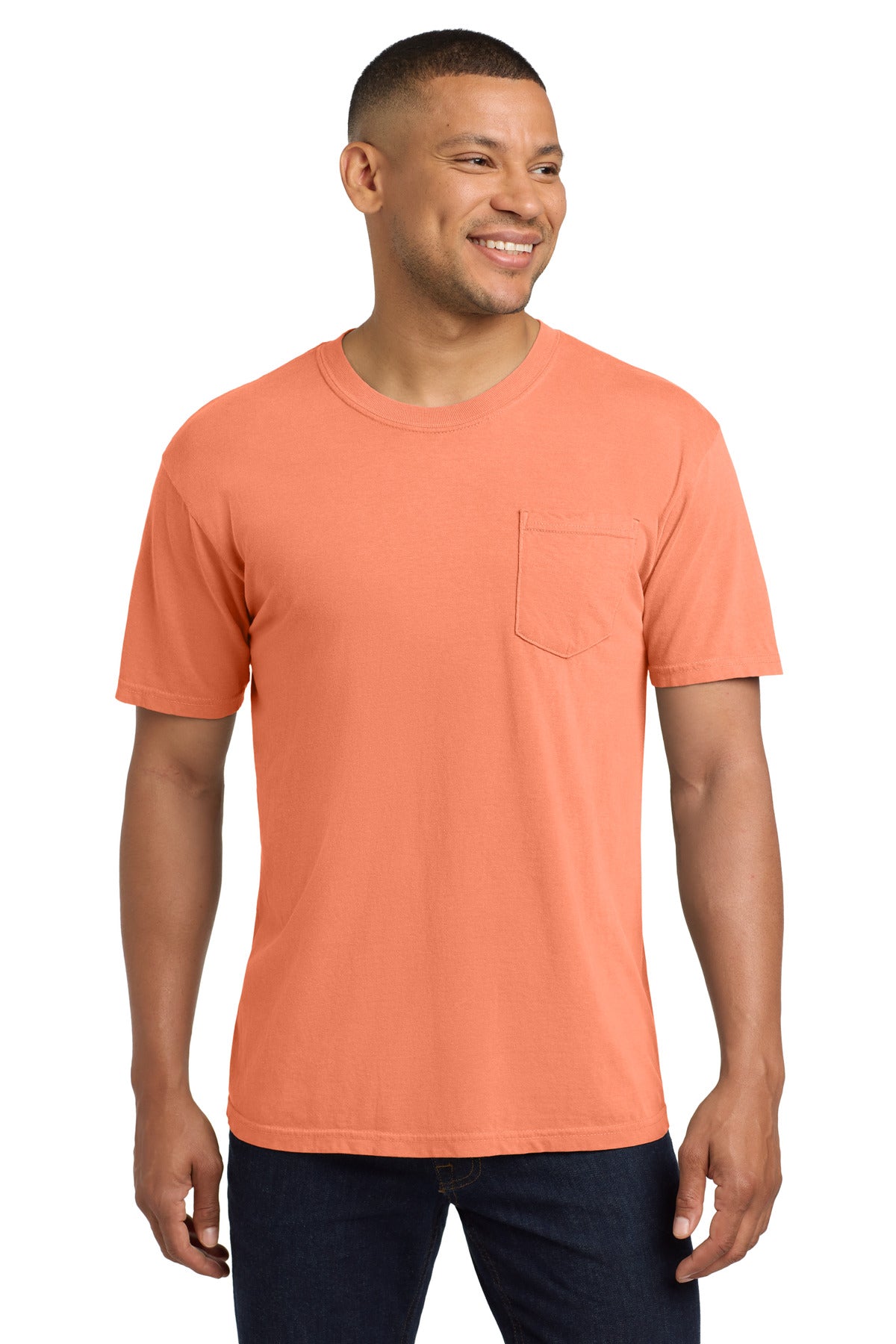 Comfort Colors Men's Heavyweight Ring Spun Pocket Tee