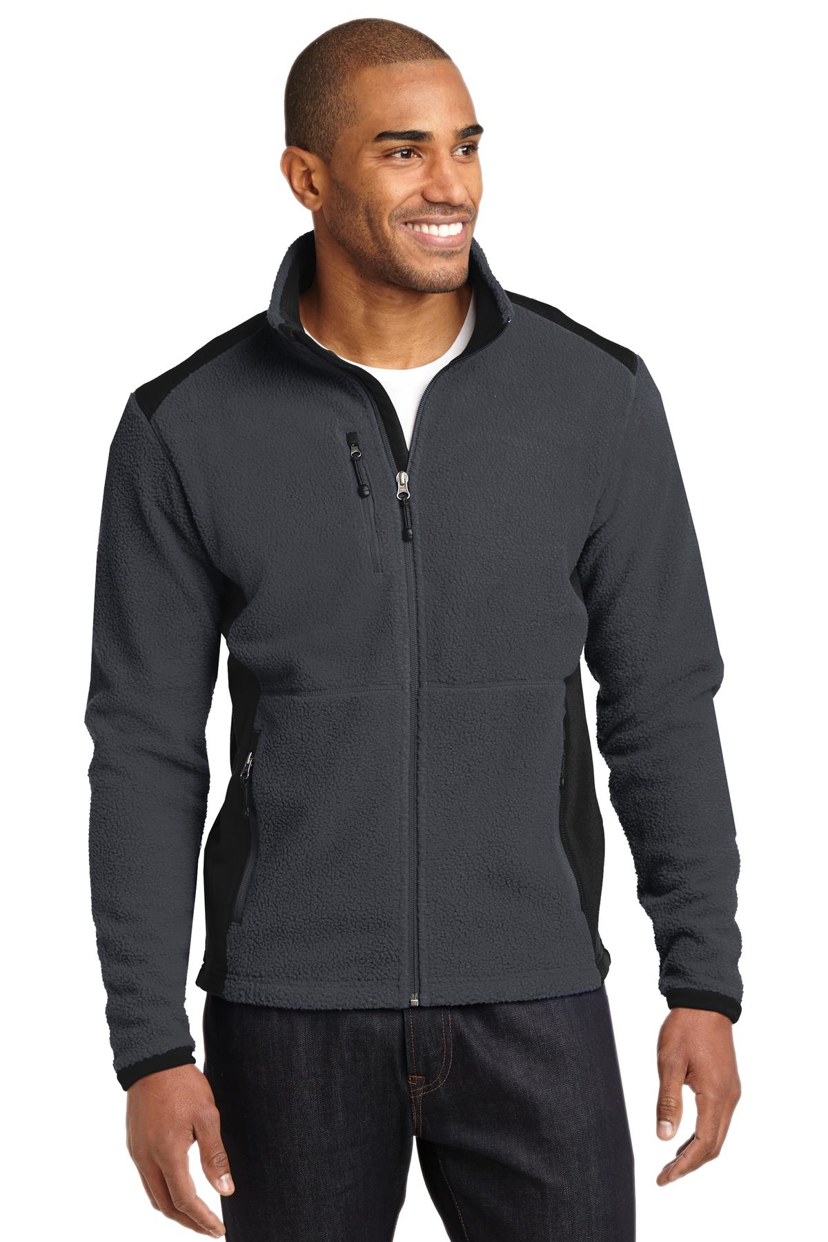 Eddie Bauer Men's Full-Zip Sherpa Fleece Jacket