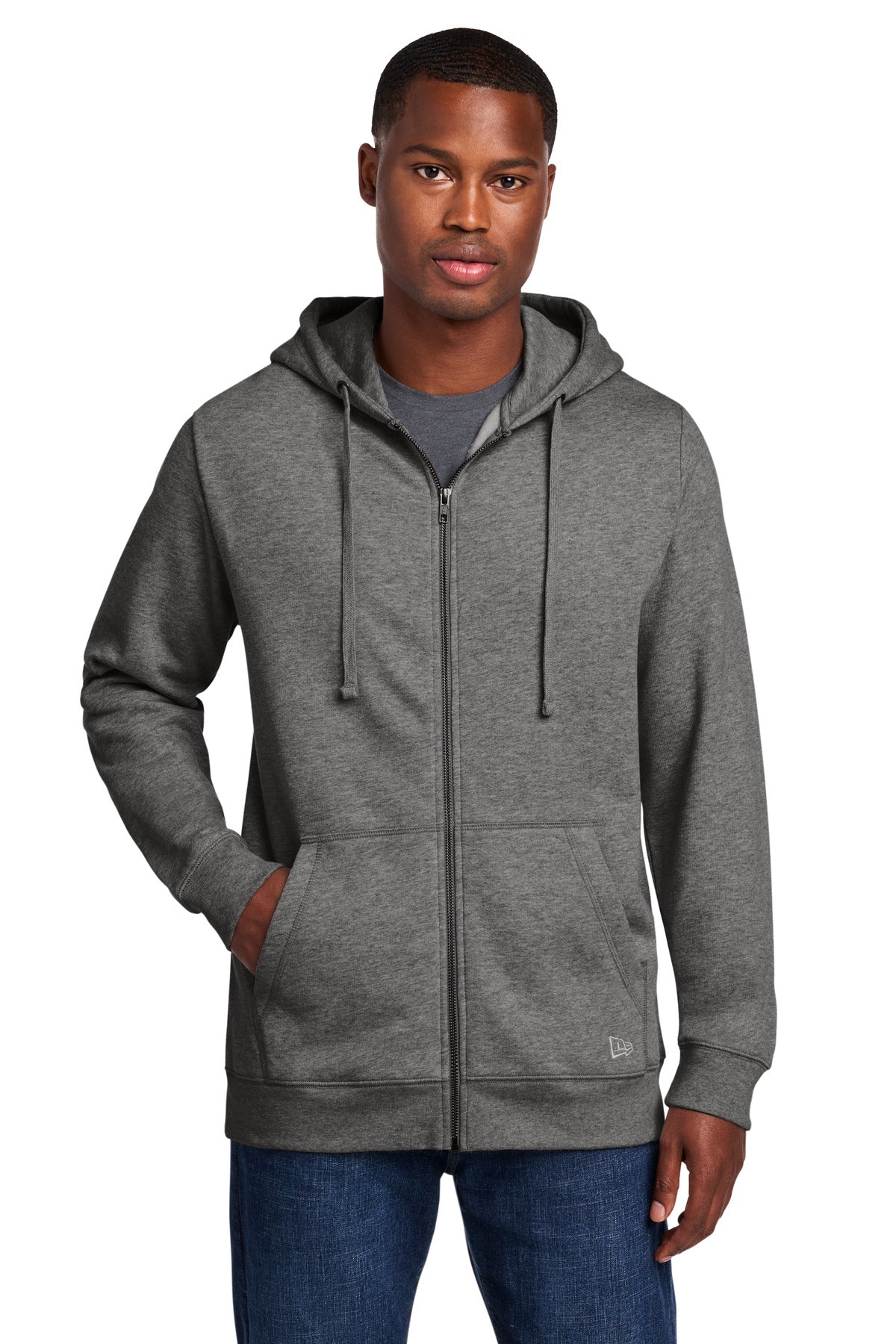 New Era Men's Comeback Fleece Full-Zip Hoodie NEA551