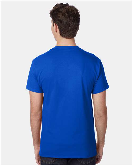 Hanes Men's Authentic 100% Cotton T-Shirt with Pocket-6