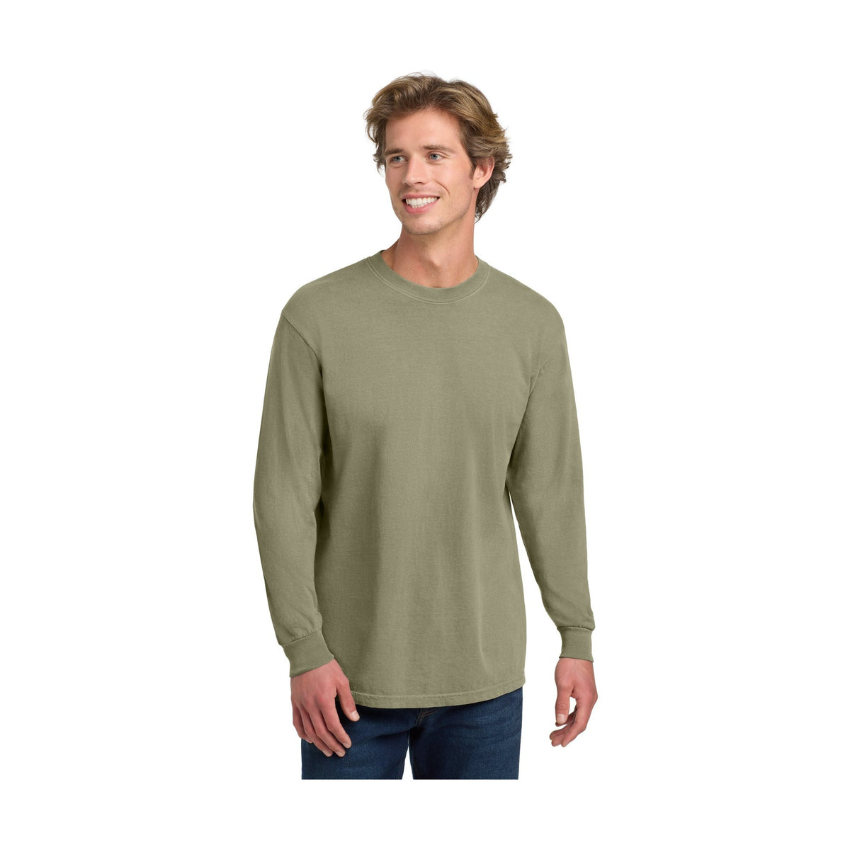 Comfort Colors Men's Heavyweight Ring Spun Long Sleeve Tee