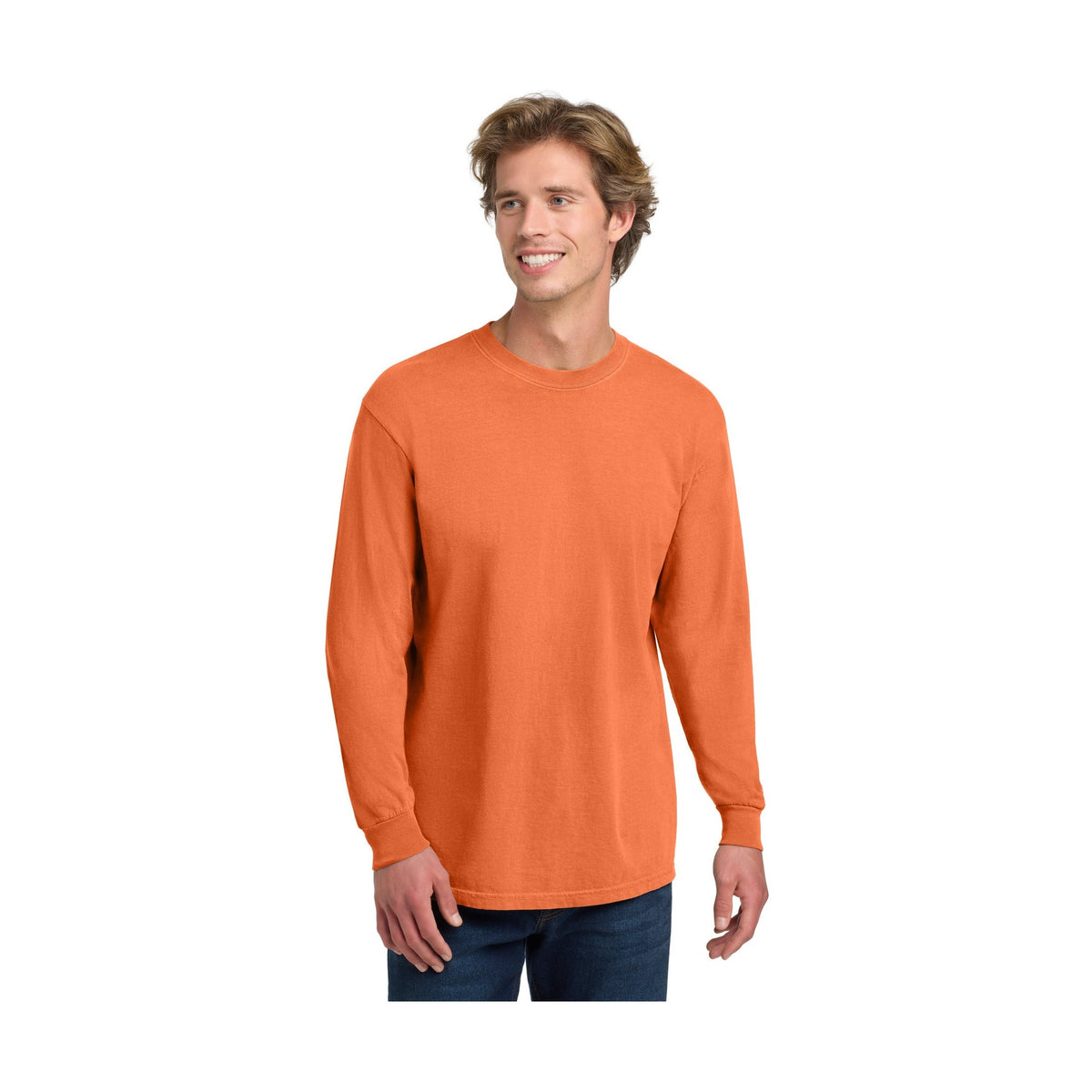 Comfort Colors Men's Heavyweight Ring Spun Long Sleeve Tee