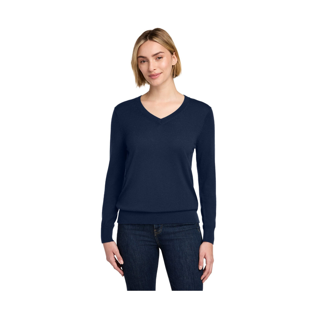Brooks Brothers Women's Washable Merino V-Neck Sweater BB18411