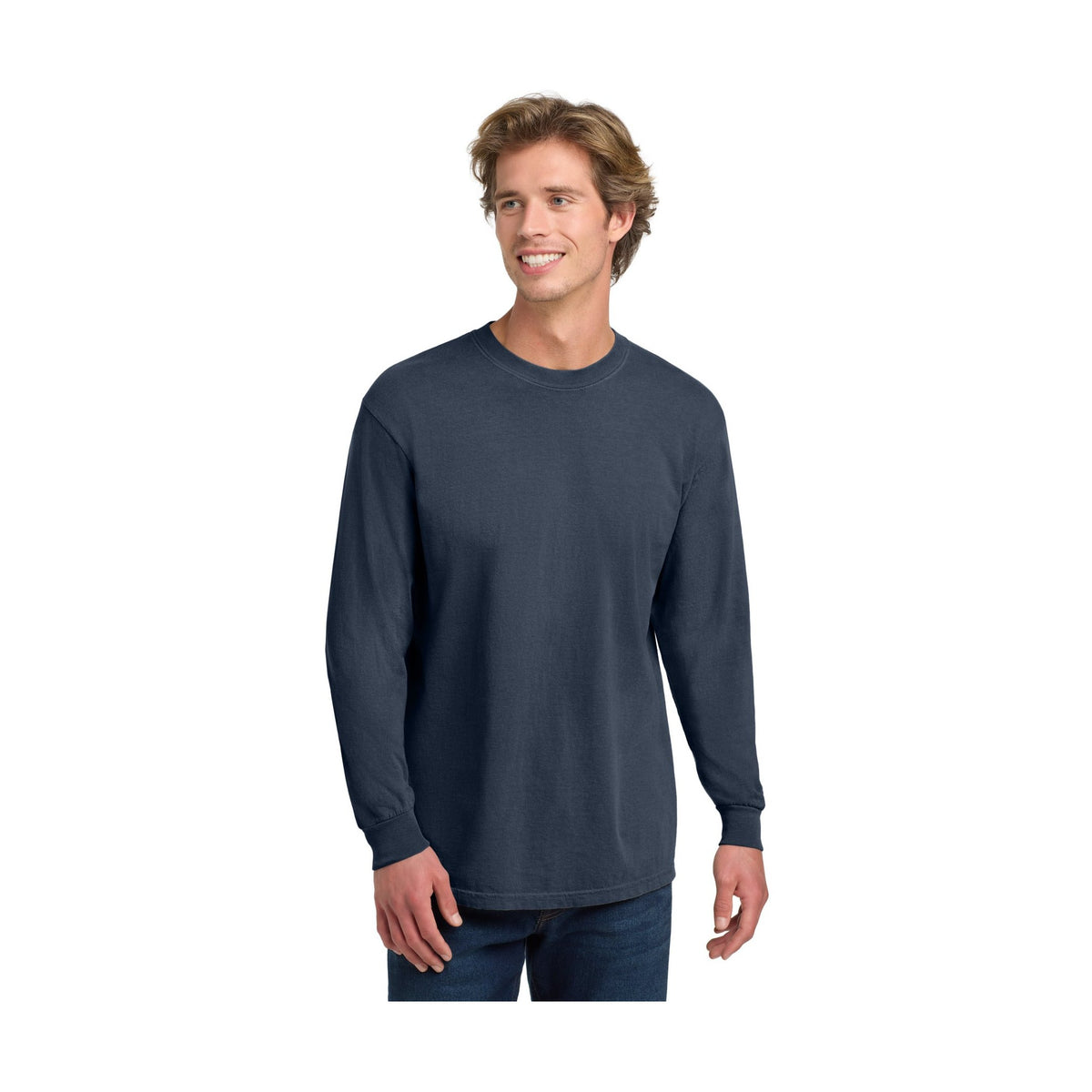 Comfort Colors Men's Heavyweight Ring Spun Long Sleeve Tee