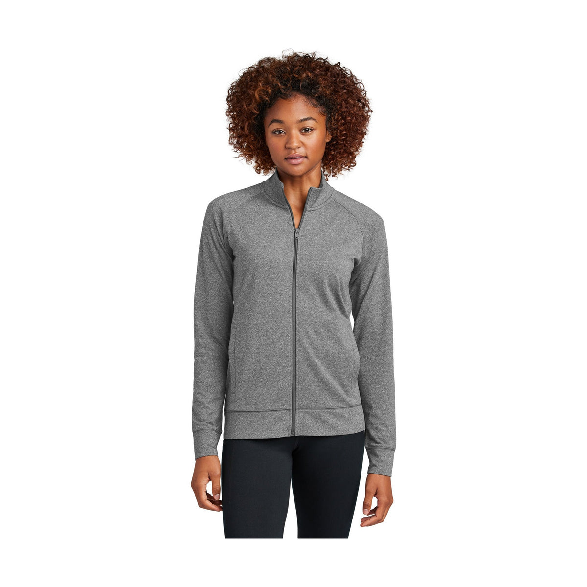 Sport-Tek Women's Sport-Wick Stretch Full-Zip Cadet Jacket LST857
