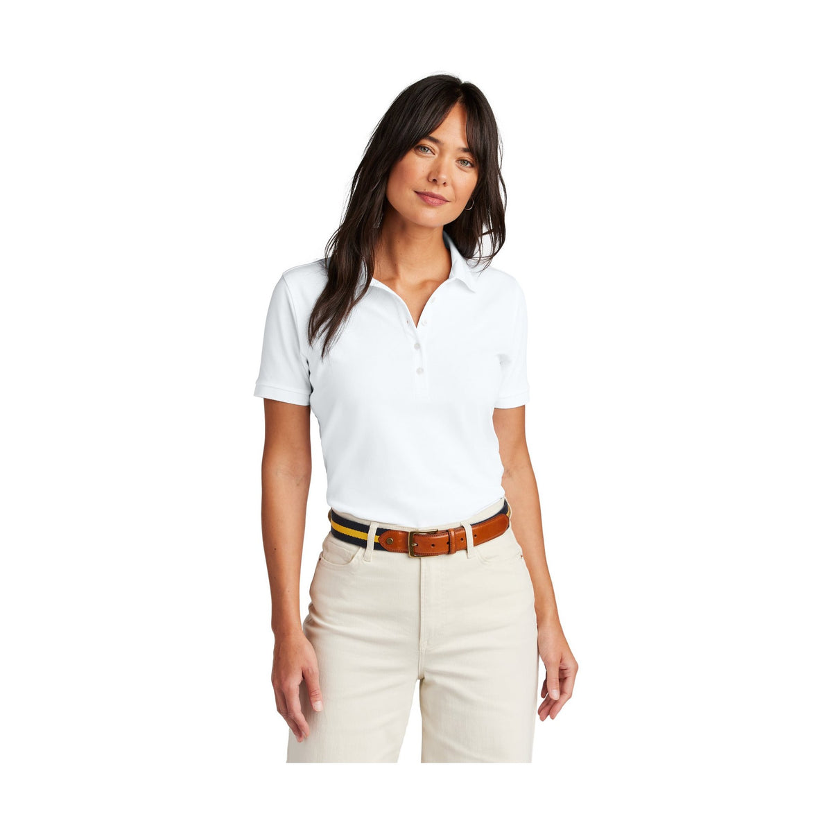 Brooks Brothers Women's Pima Cotton Pique Polo BB18201