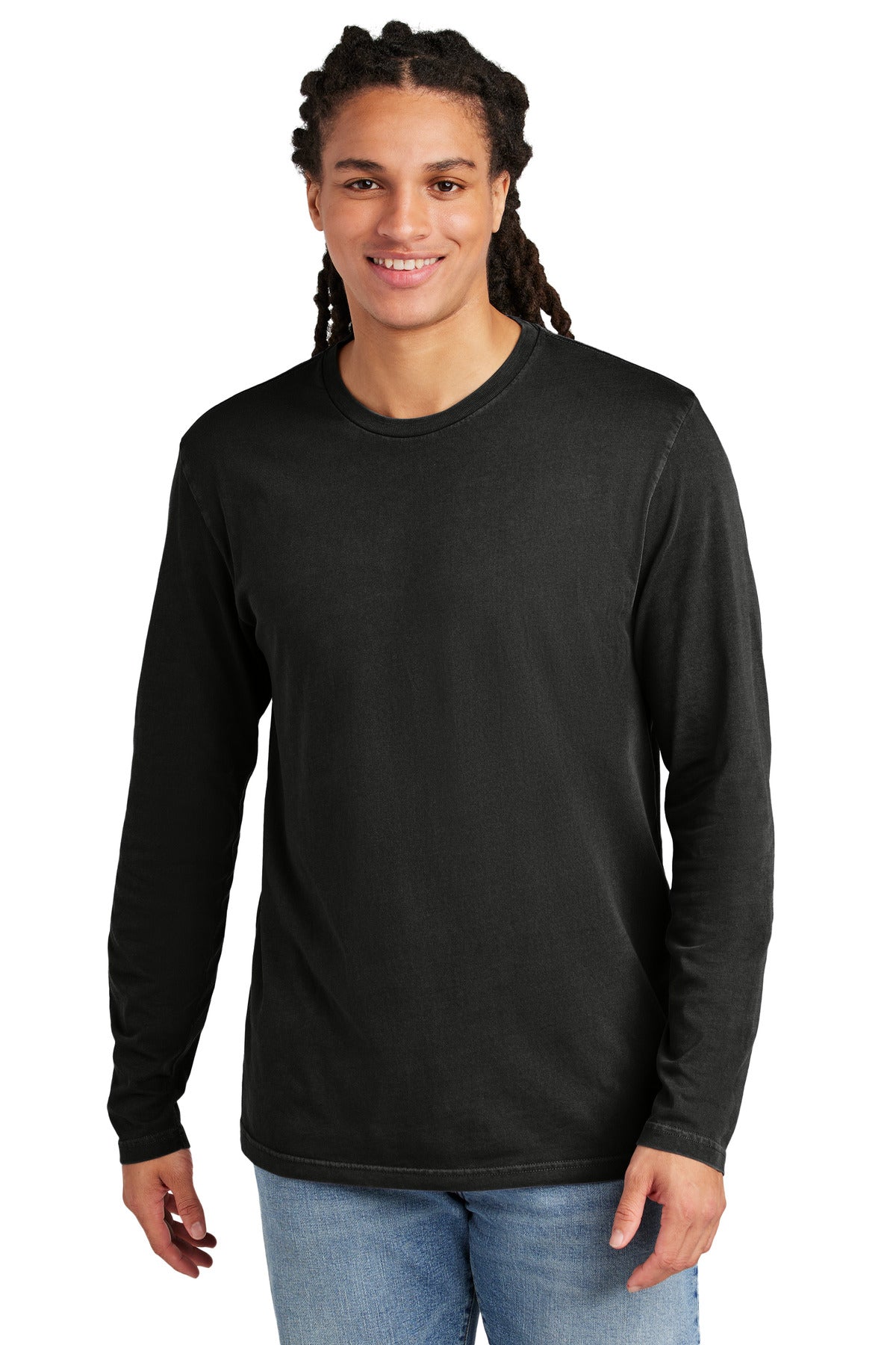 District Men's Wash Long Sleeve Tee DT2103