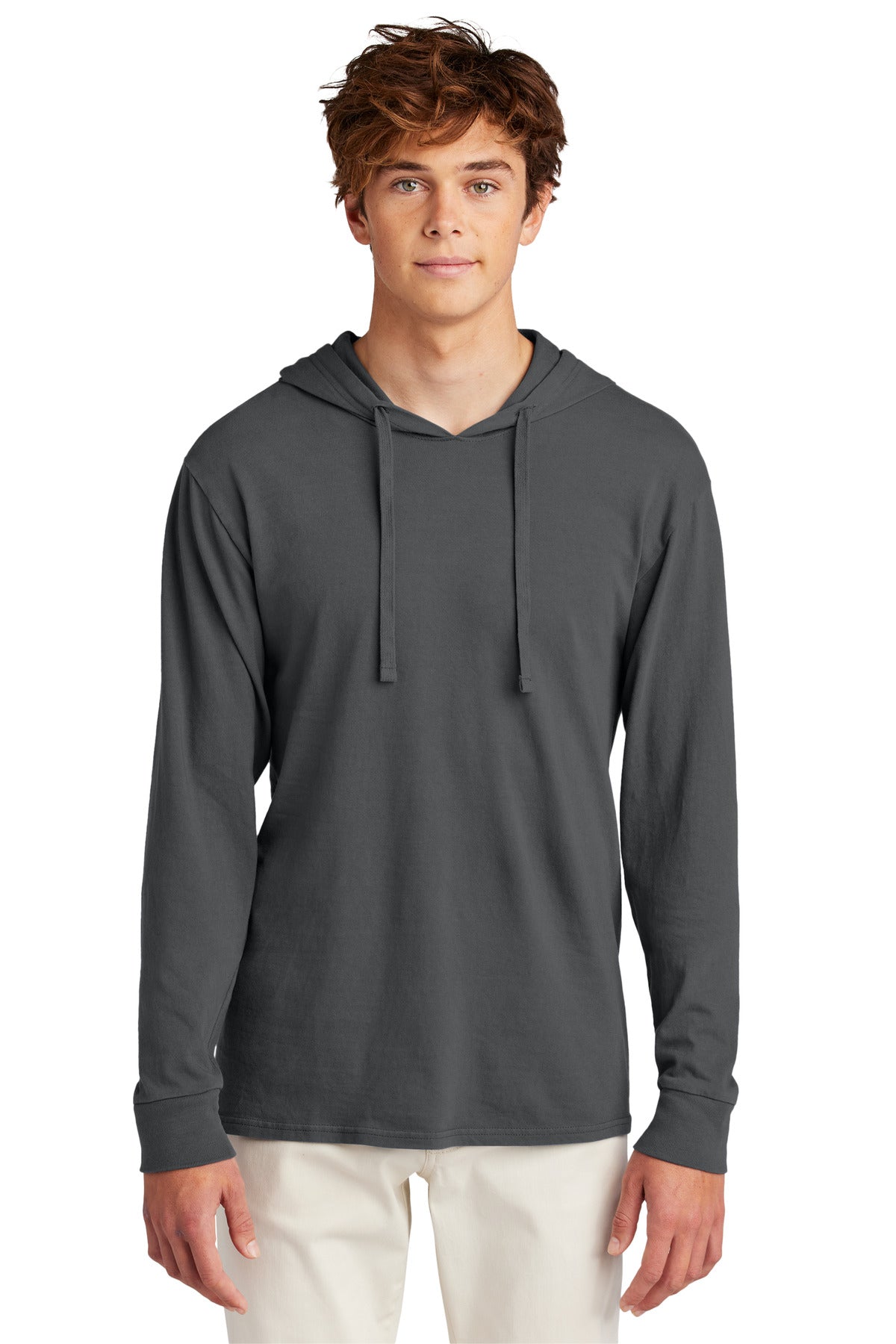 Port & Co Men's Beach Wash Garment-Dyed Pullover Hooded Tee PC099H