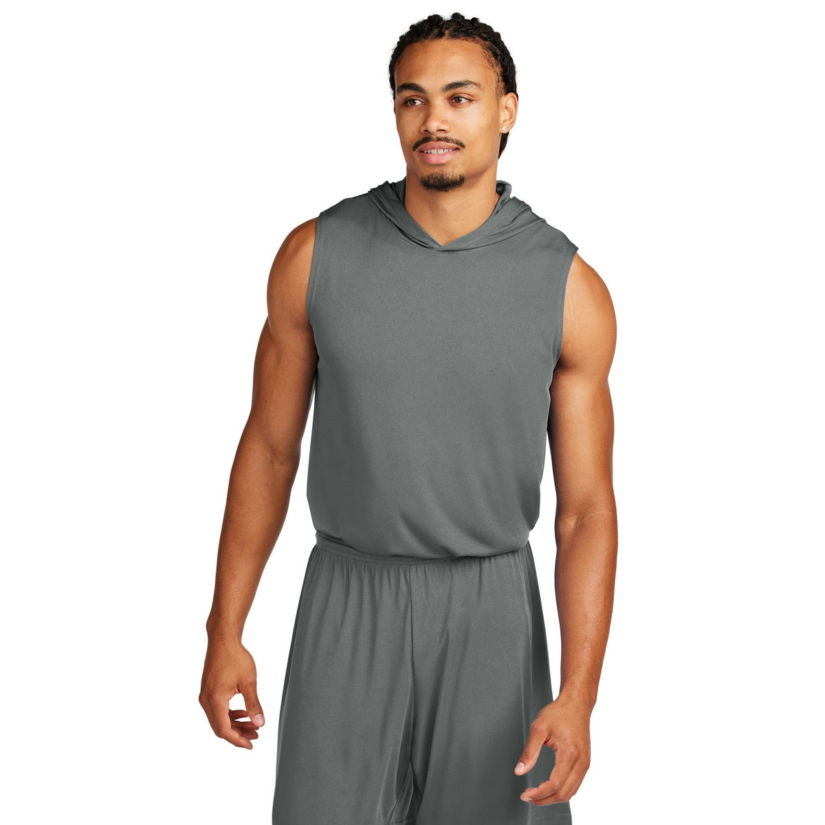 Sport-Tek Men's Competitor Sleeveless Hoodie ST352H