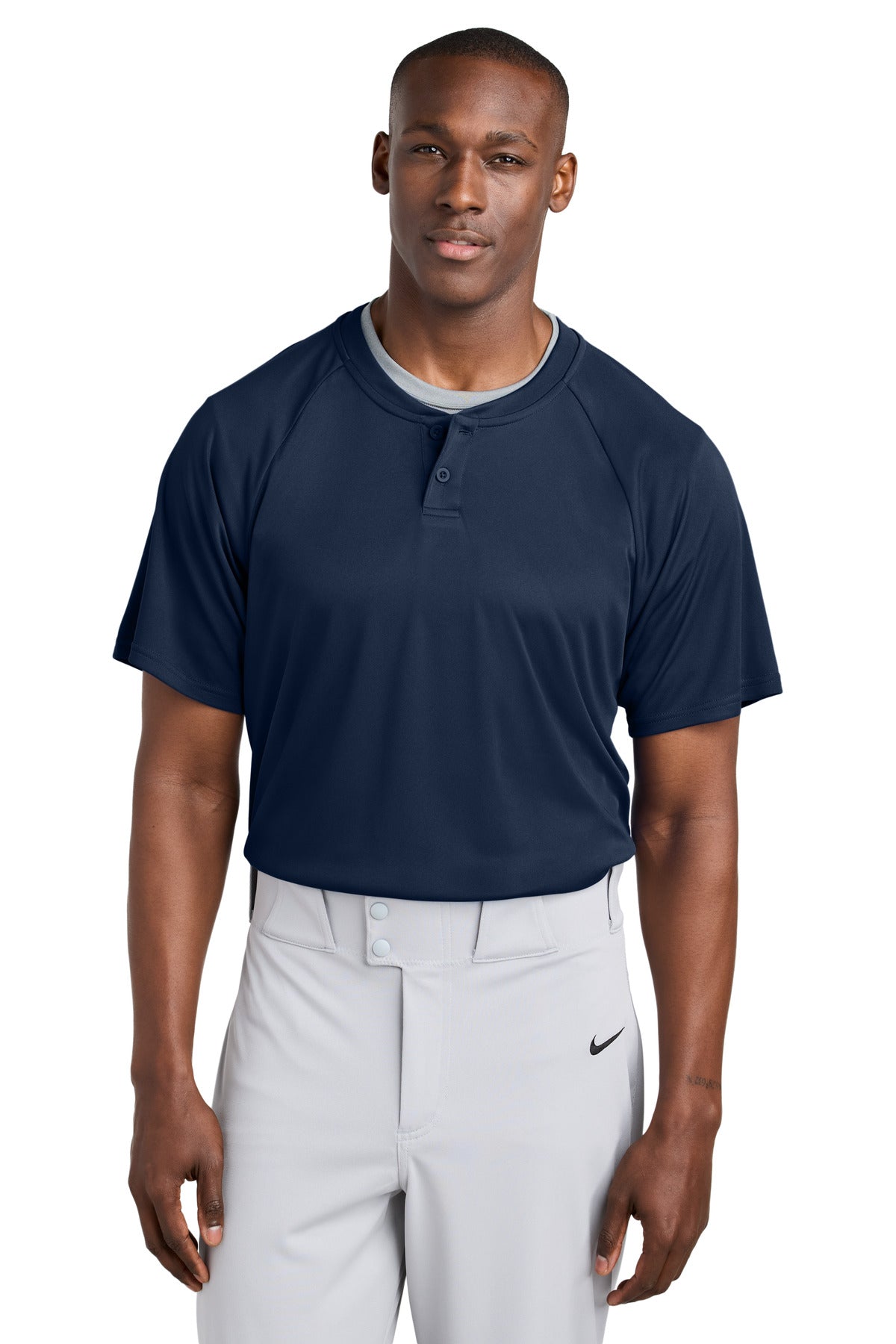 Sport-Tek Men's PosiCharge Competitor 2-Button Henley ST359