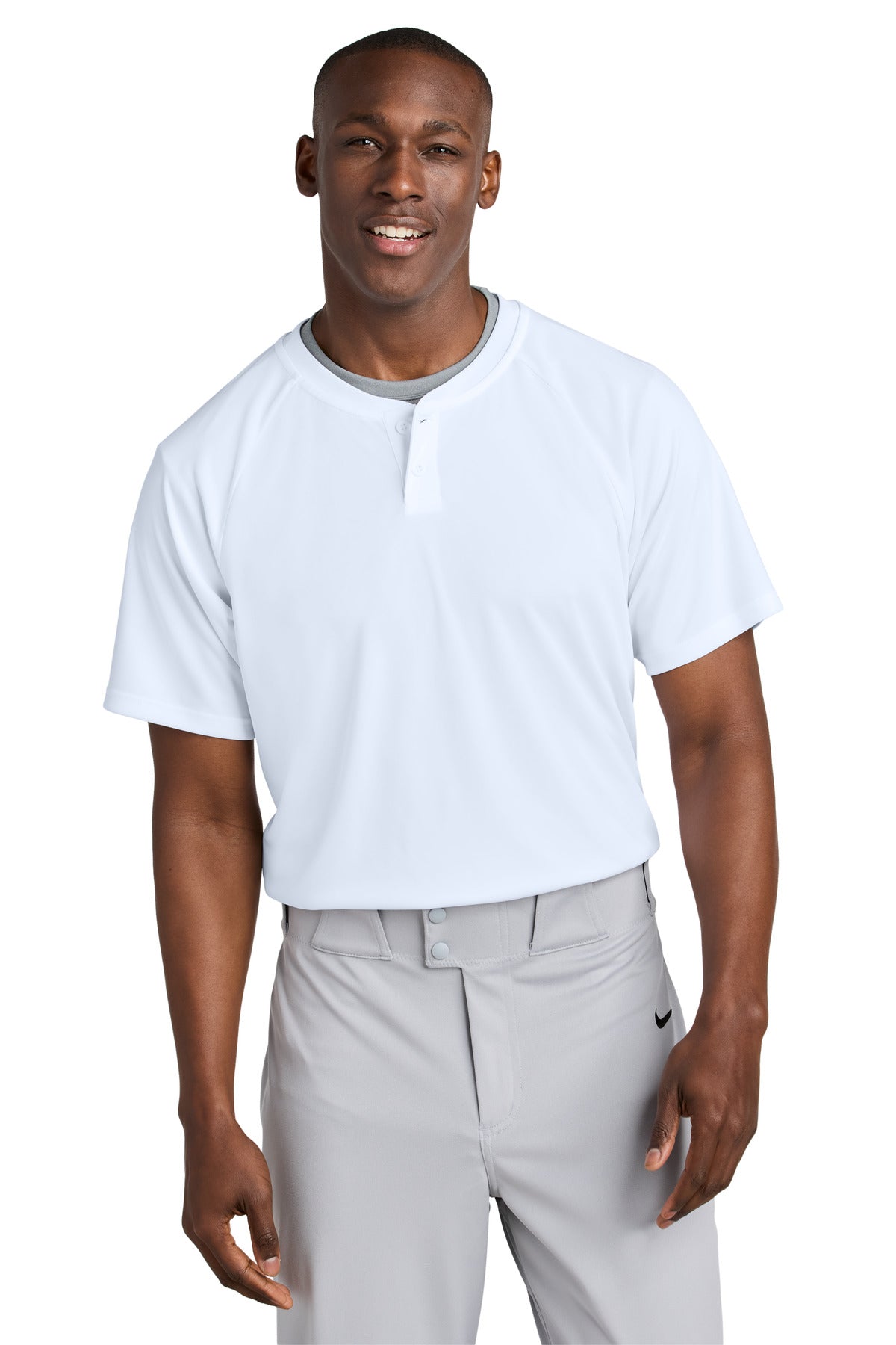 Sport-Tek Men's PosiCharge Competitor 2-Button Henley ST359