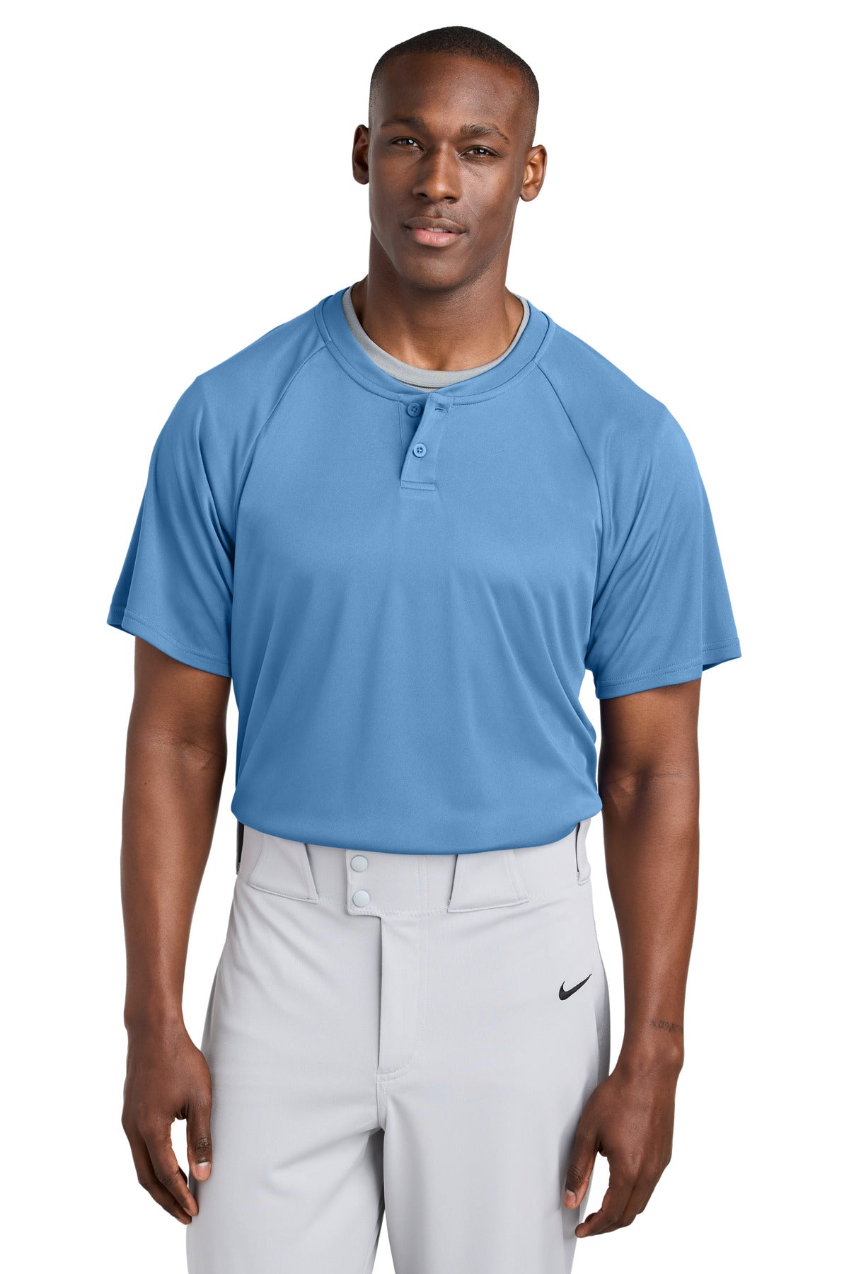 Sport-Tek Men's PosiCharge Competitor 2-Button Henley ST359