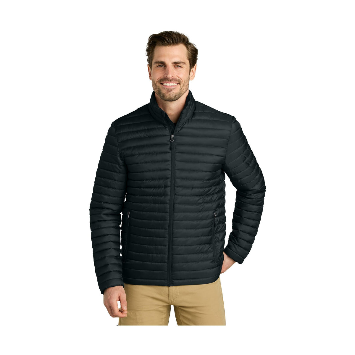 Eddie Bauer Men's Packable Quilted Full-Zip EB514