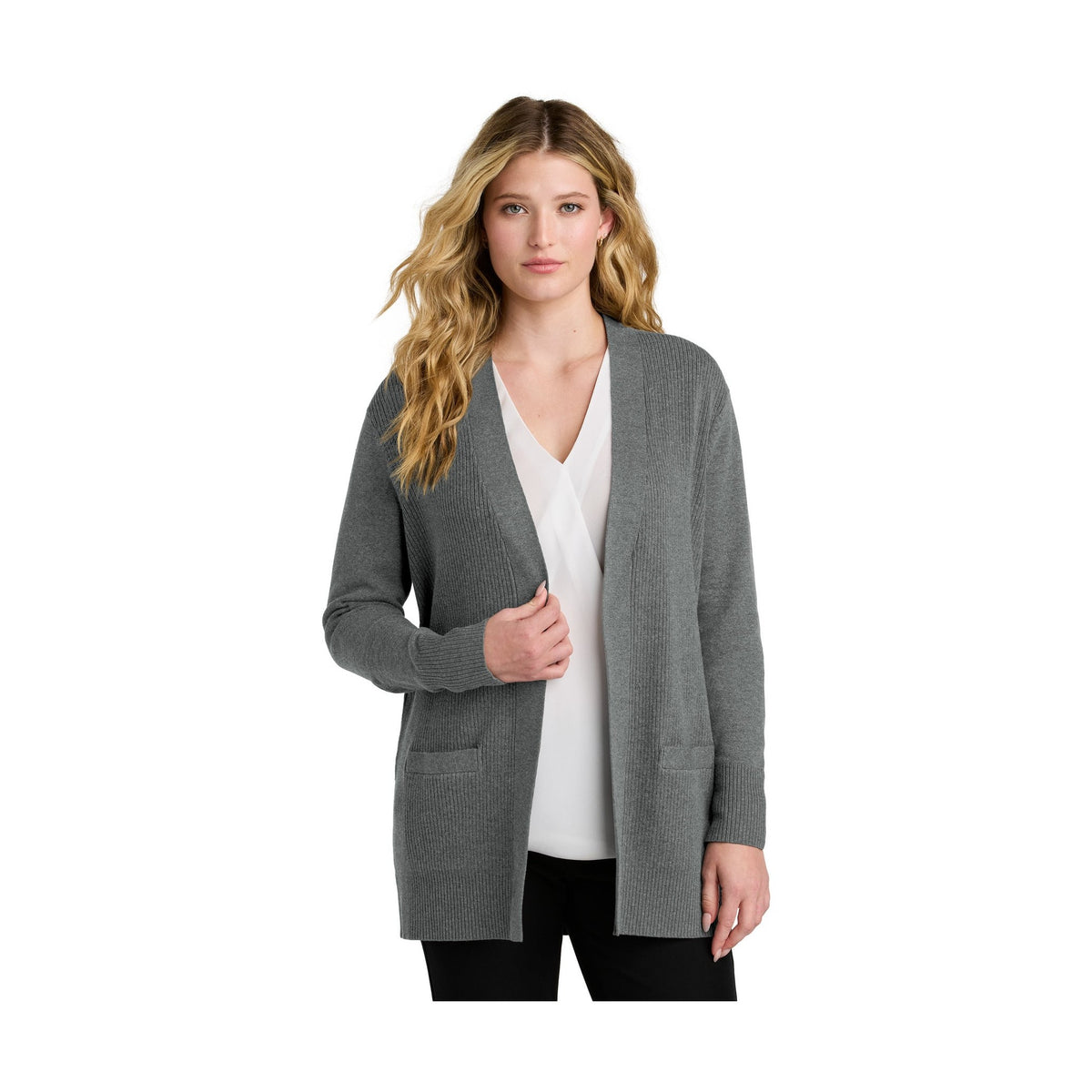 Port Authority Women's Easy Care Open-Front Cardigan Sweater LSW2890