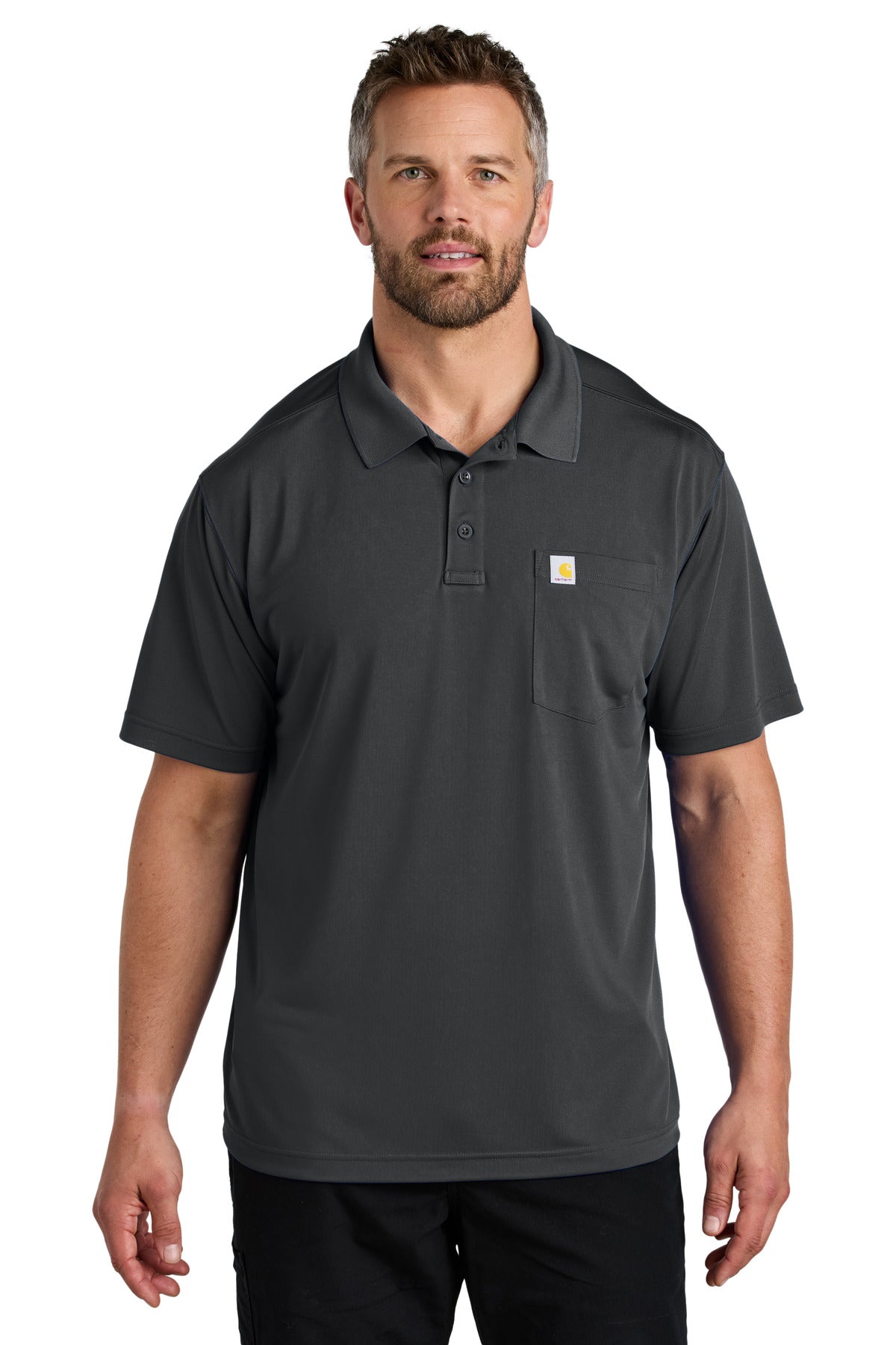 Carhartt Men's Force Snag-Resistant Pocket Polo CT106880
