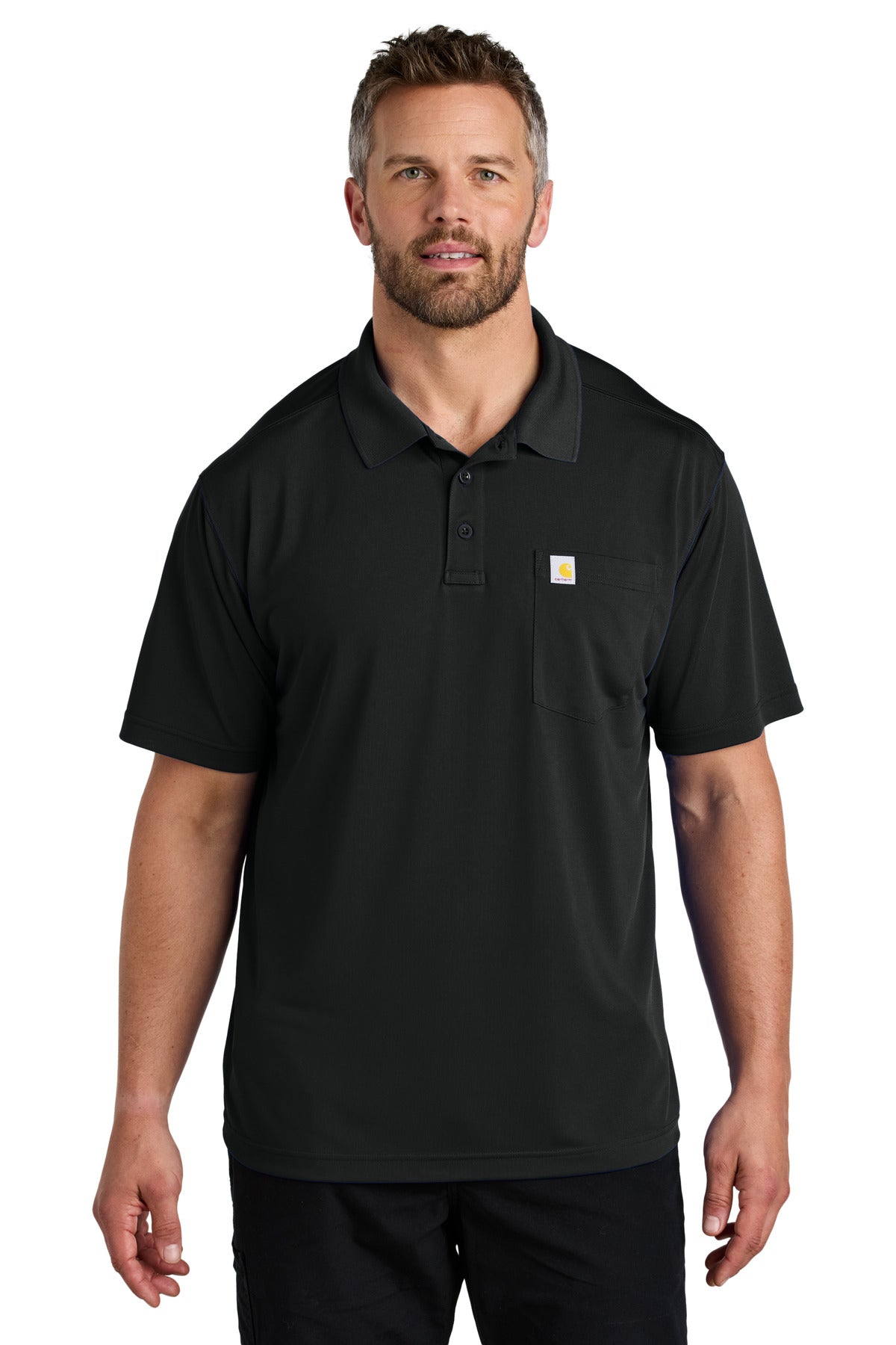 Carhartt Men's Force Snag-Resistant Pocket Polo CT106880